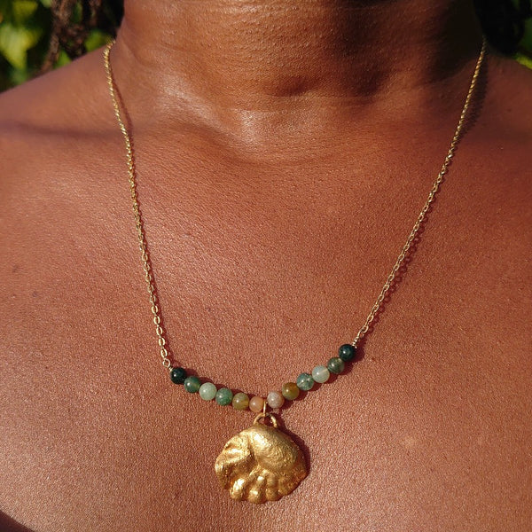 Pendentif Plaqué Or France Martinique - Bijou élégant Pour Femme, Personnalisable, Fait En France