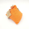  Berlingot pouf épicé en Lin orange - Baba Figue Créations - senteur- épices - Fait main - Artisanat Local - Martinique